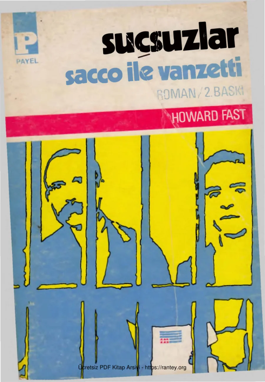 Suçsuzlar: Sacco ve Vanzetti kapak görseli