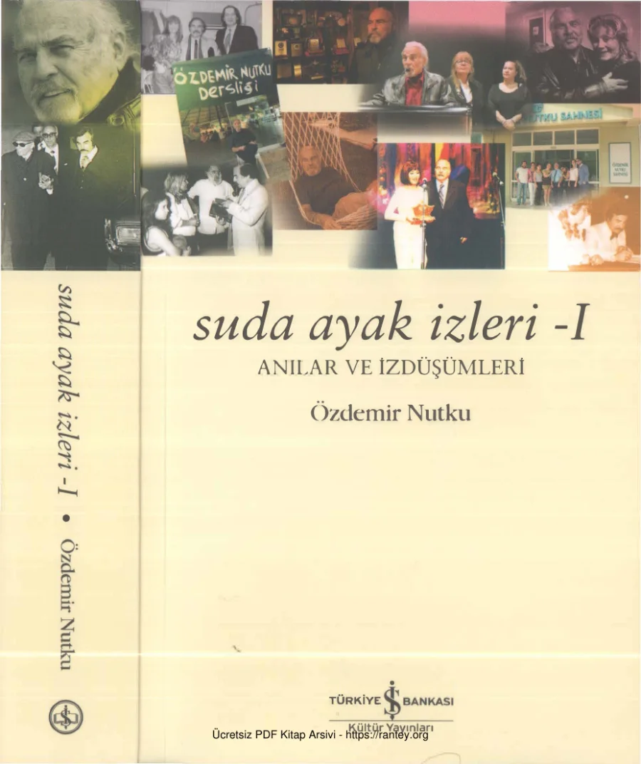 Suda Ayak İzleri cilt 1 Anılar ve İzdüşümleri kapak görseli