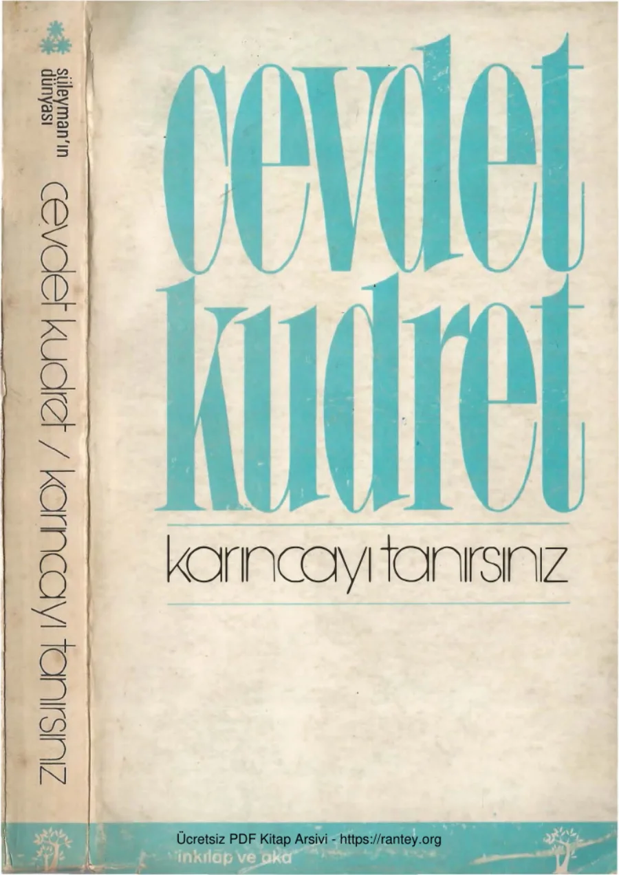 Süleymanın Dünyası III Karıncayı Tanırsınız Inkılap ve Aka Yayınları kapak görseli