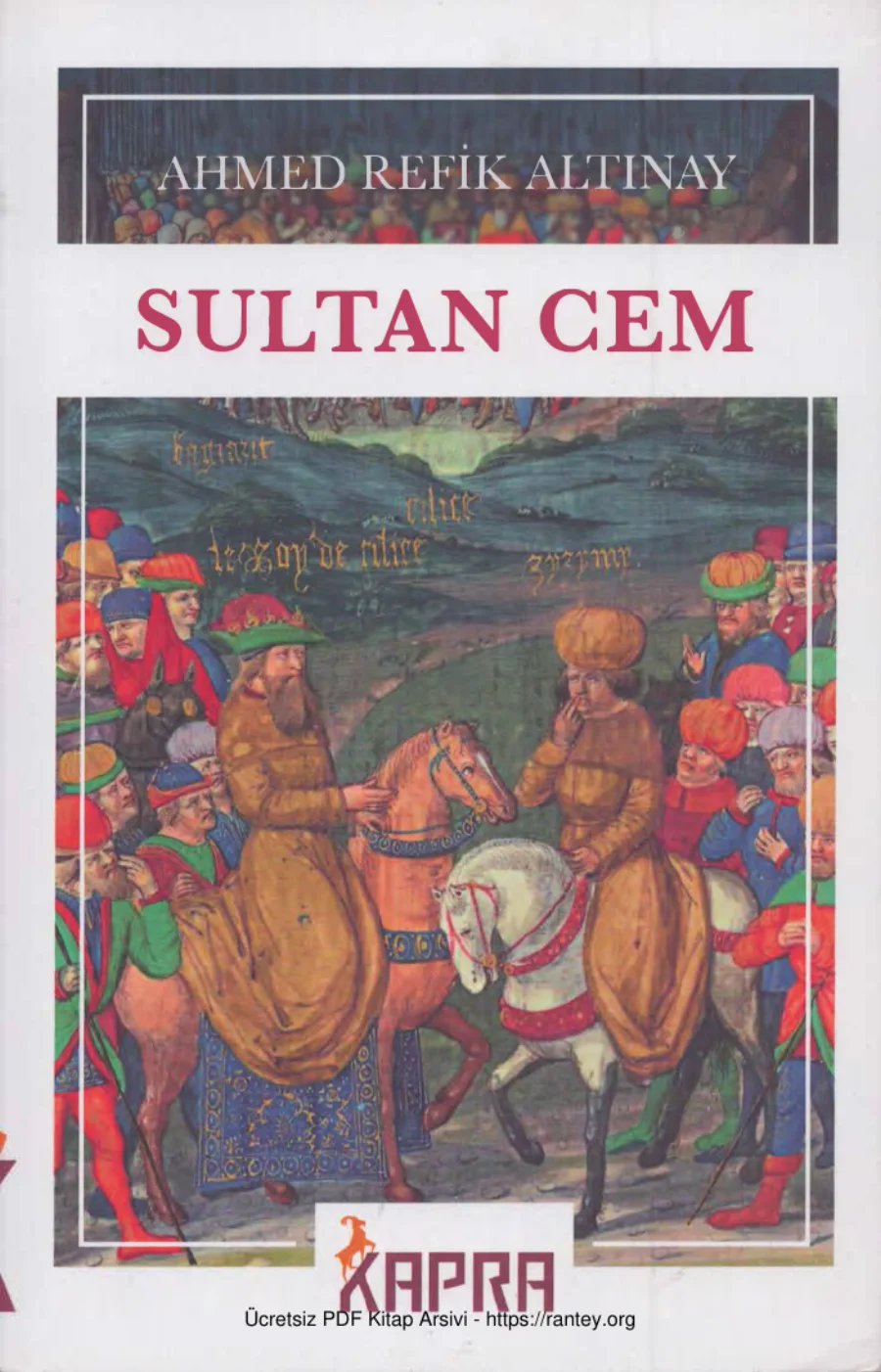 Sultan Cem Kapra Yayınları kapak görseli