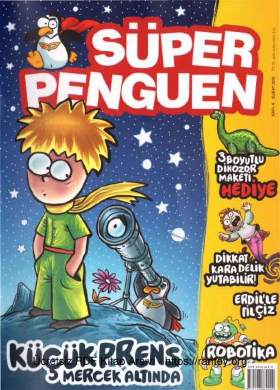 Süper Penguen Sayı 04 Şubat 2015 kapak görseli