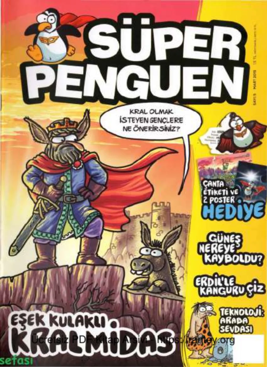 Süper Penguen Sayı 05 Mart 2015 kapak görseli