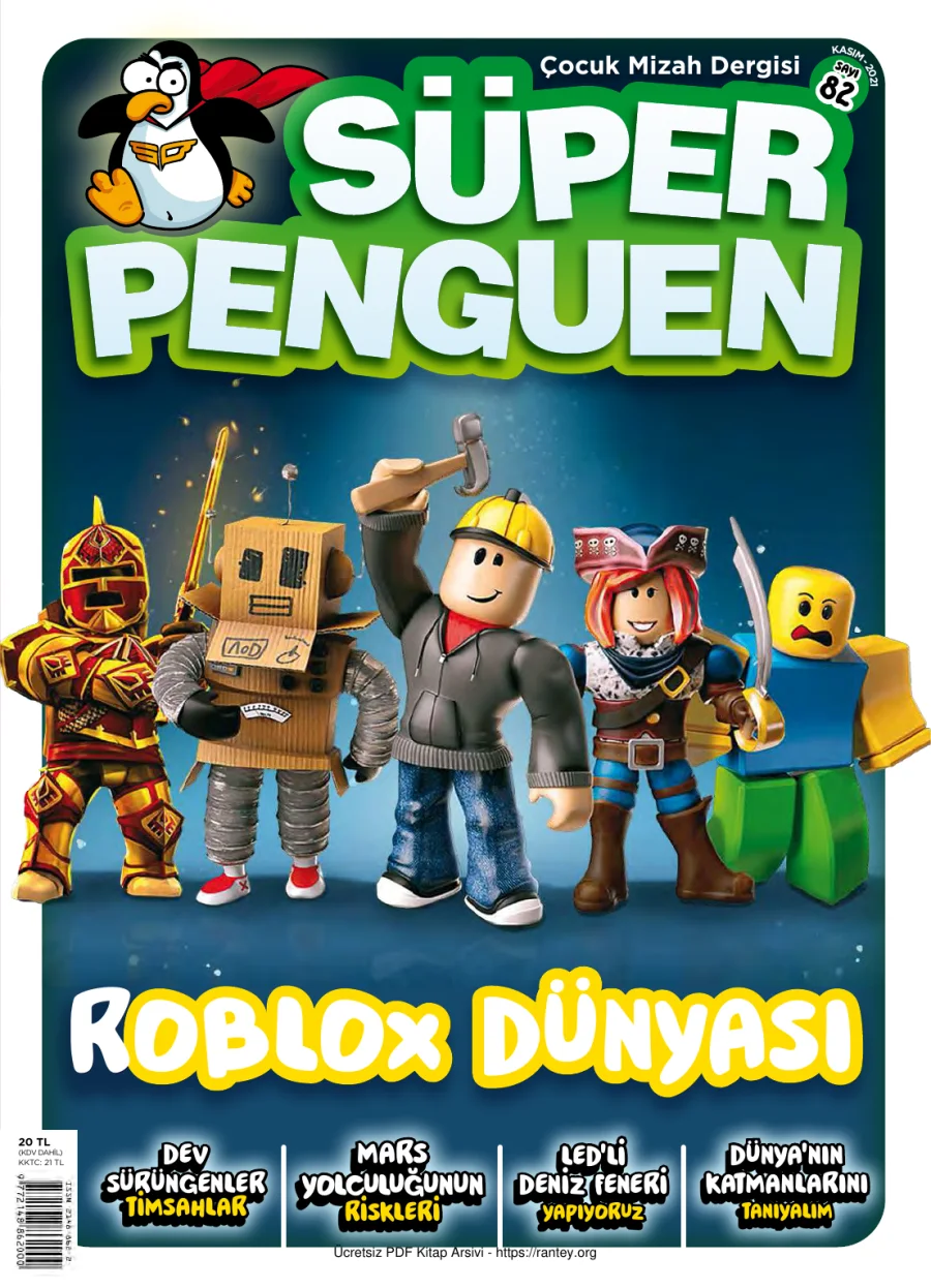 Süper Penguen Sayı 082 kapak görseli