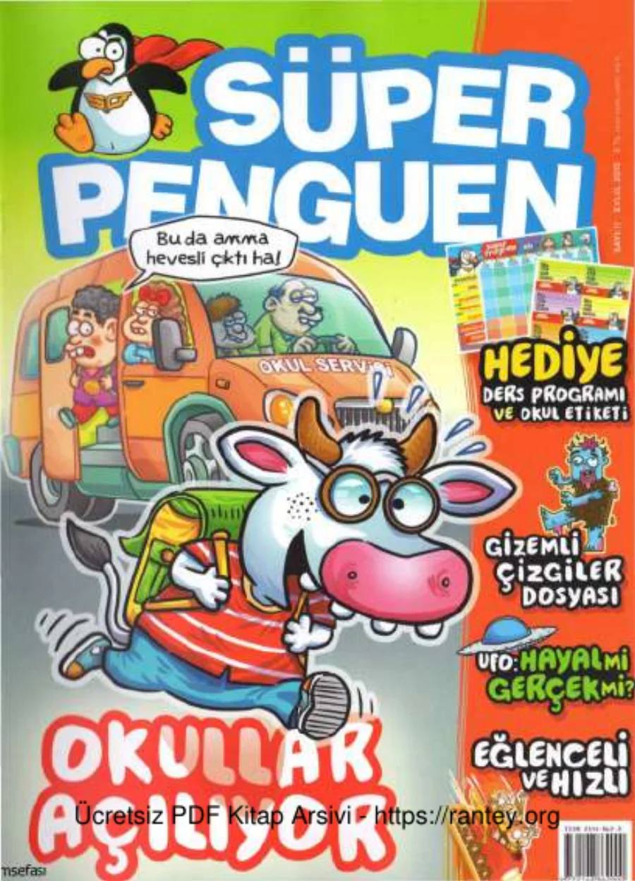 Süper Penguen Sayı 11 Eylül 2015 kapak görseli