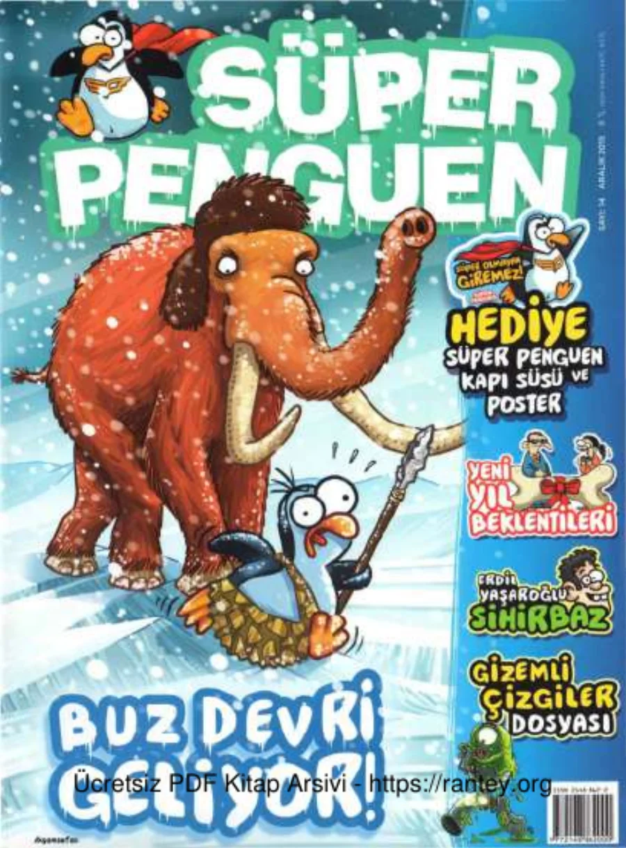 Süper Penguen Sayı 14 Aralık 2015 kapak görseli