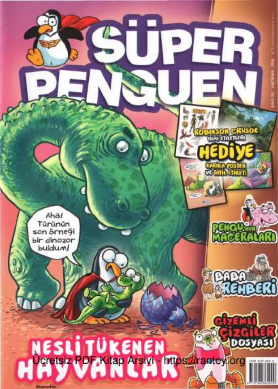 Süper Penguen Sayı 20 Haziran 2016 kapak görseli