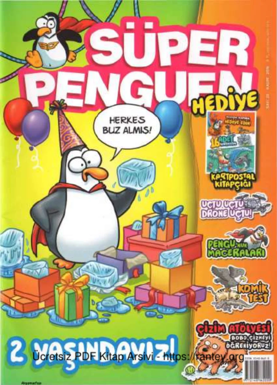 Süper Penguen Sayı 25 Kasım 2016 kapak görseli