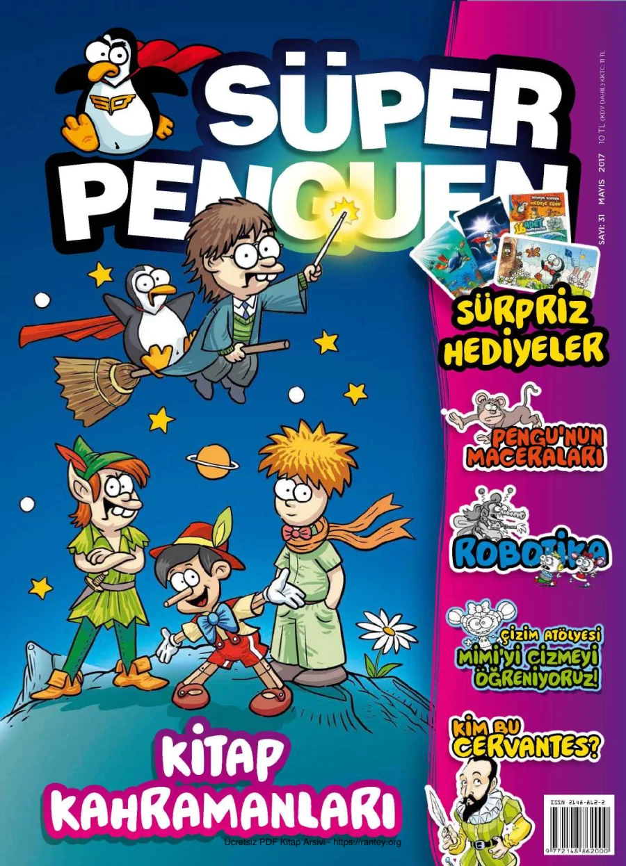 Süper Penguen Sayı 31 Mayıs 2017 kapak görseli