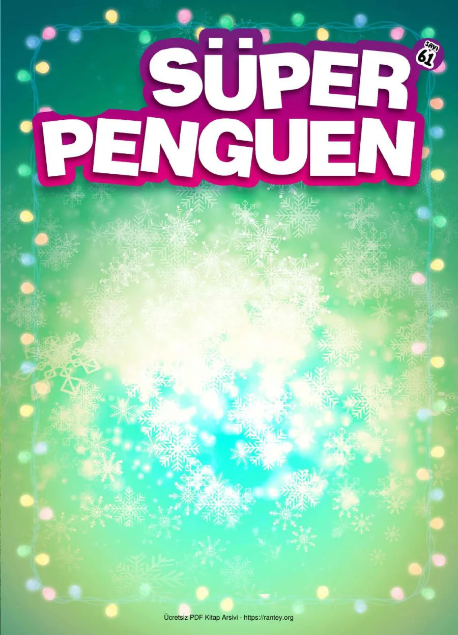 Süper Penguen Sayı 61 Ocak 2020 kapak görseli