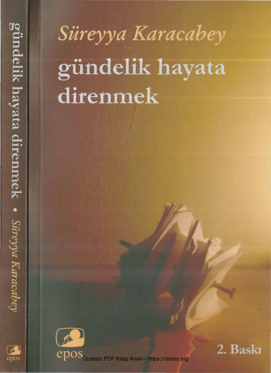 Süreyya Karacabey Gündelik Hayata Direnmek kapak görseli