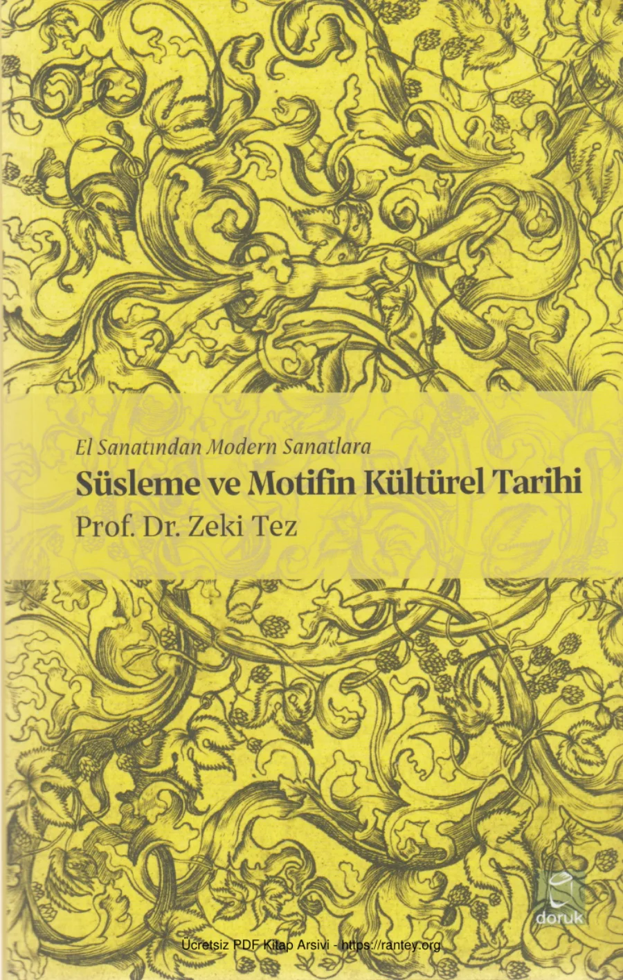 Süsleme ve Motifin Kültürel Tarihi kapak görseli