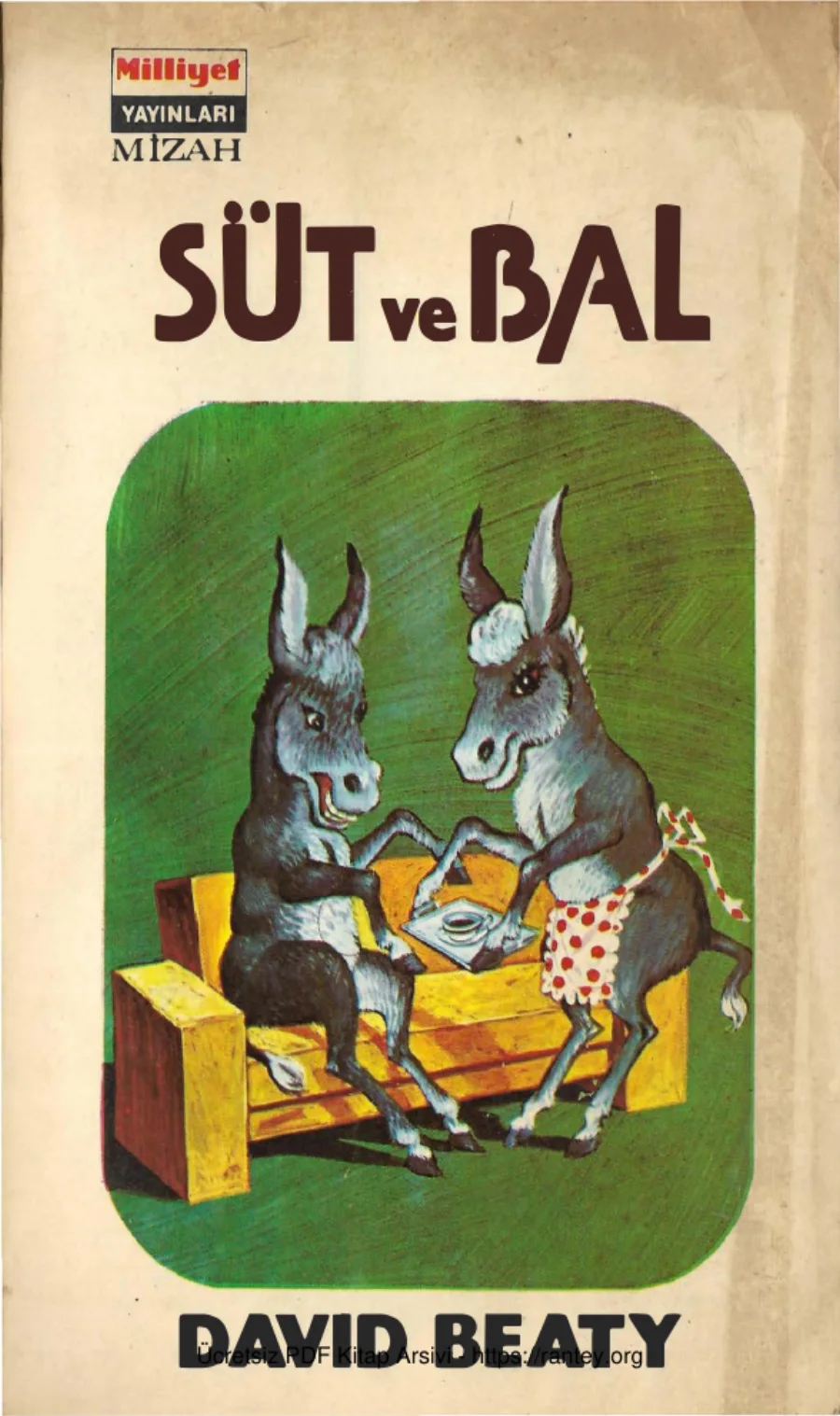 Süt ve Bal Milliyet Yayınları kapak görseli