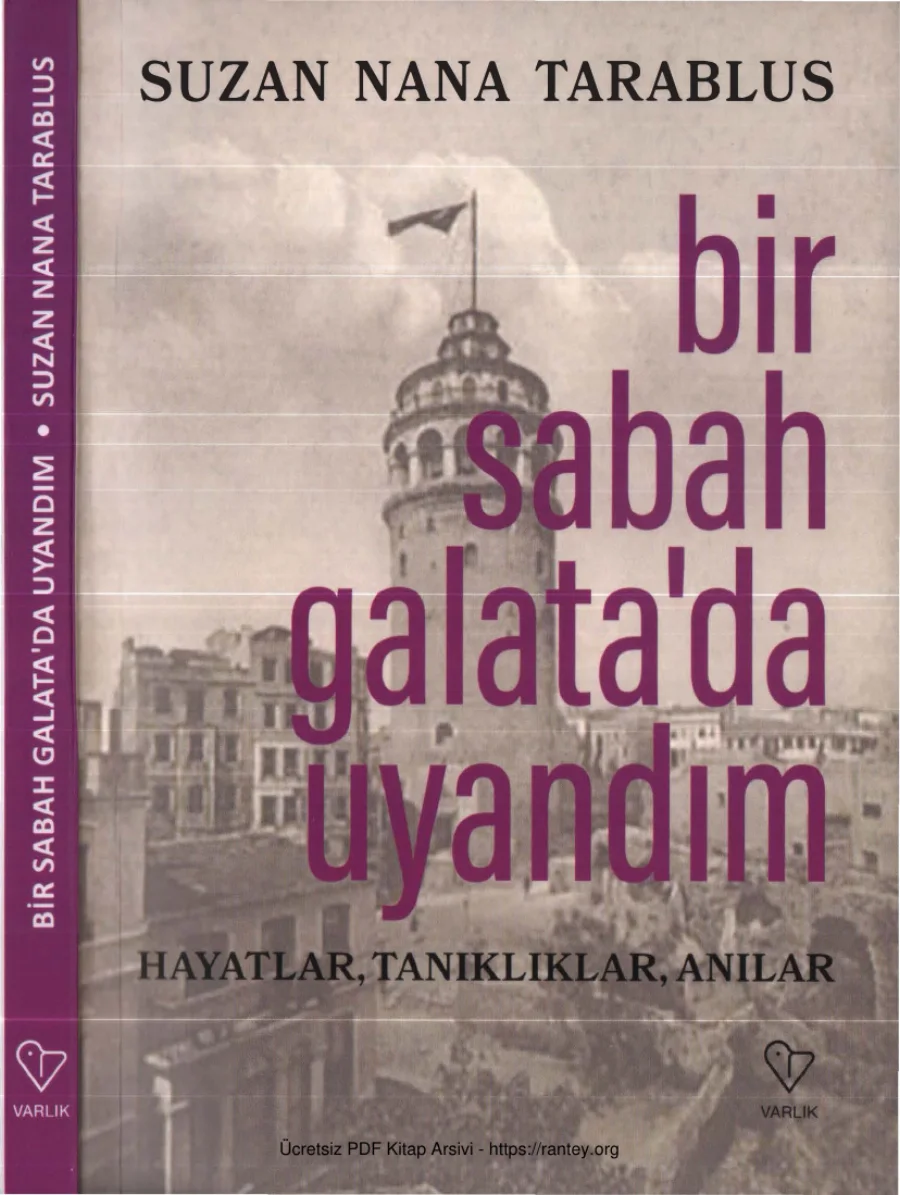 Suzan Nana Tarablus Bir Sabah Galatada Uyandım kapak görseli
