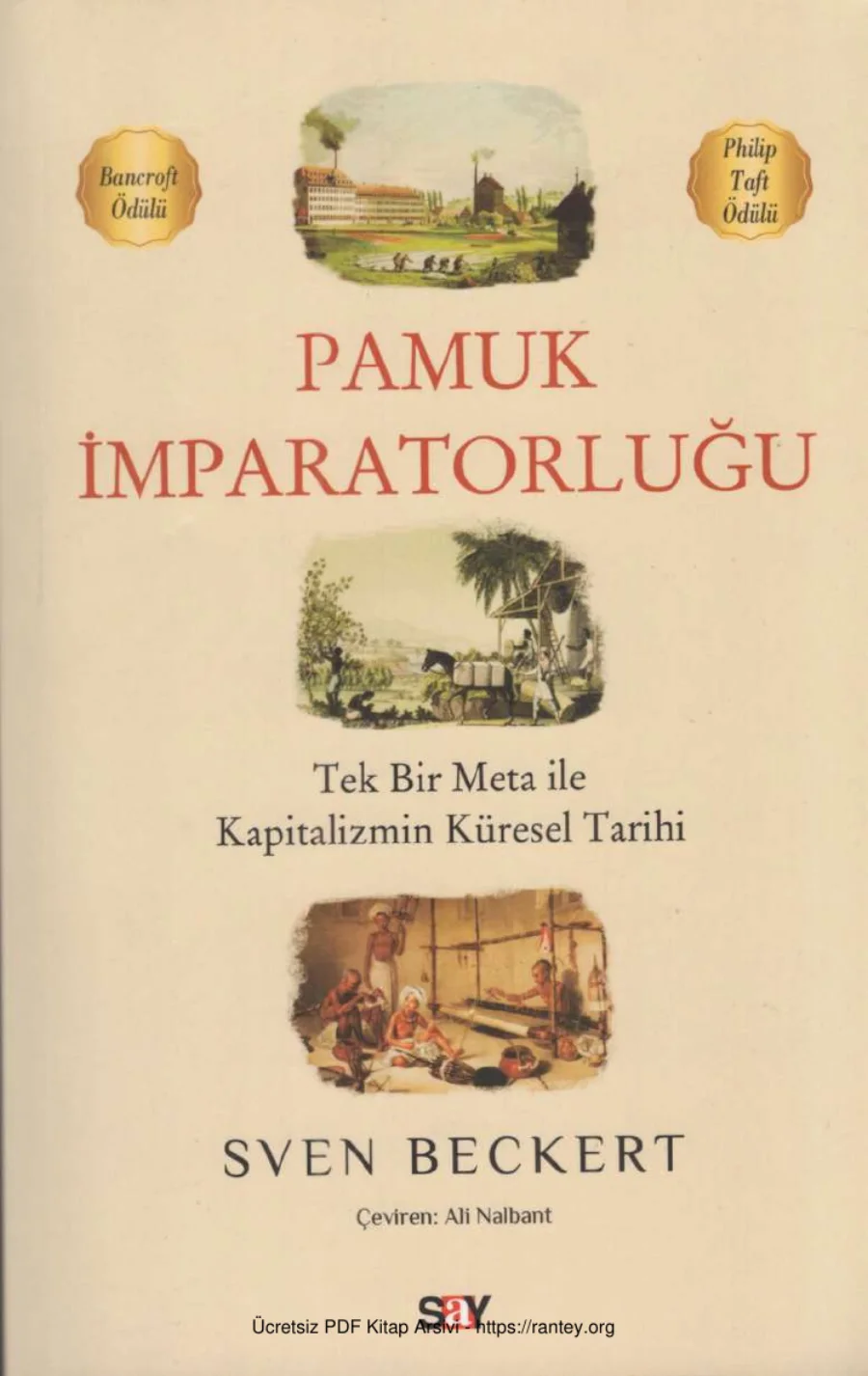 Sven Beckert Pamuk İmparatorluğu kapak görseli
