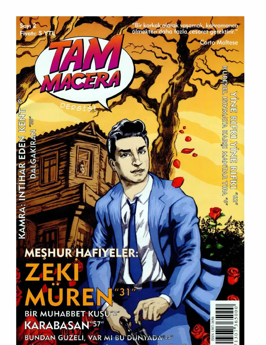 Tam Macera Dergisi Sayı 002 kapak görseli