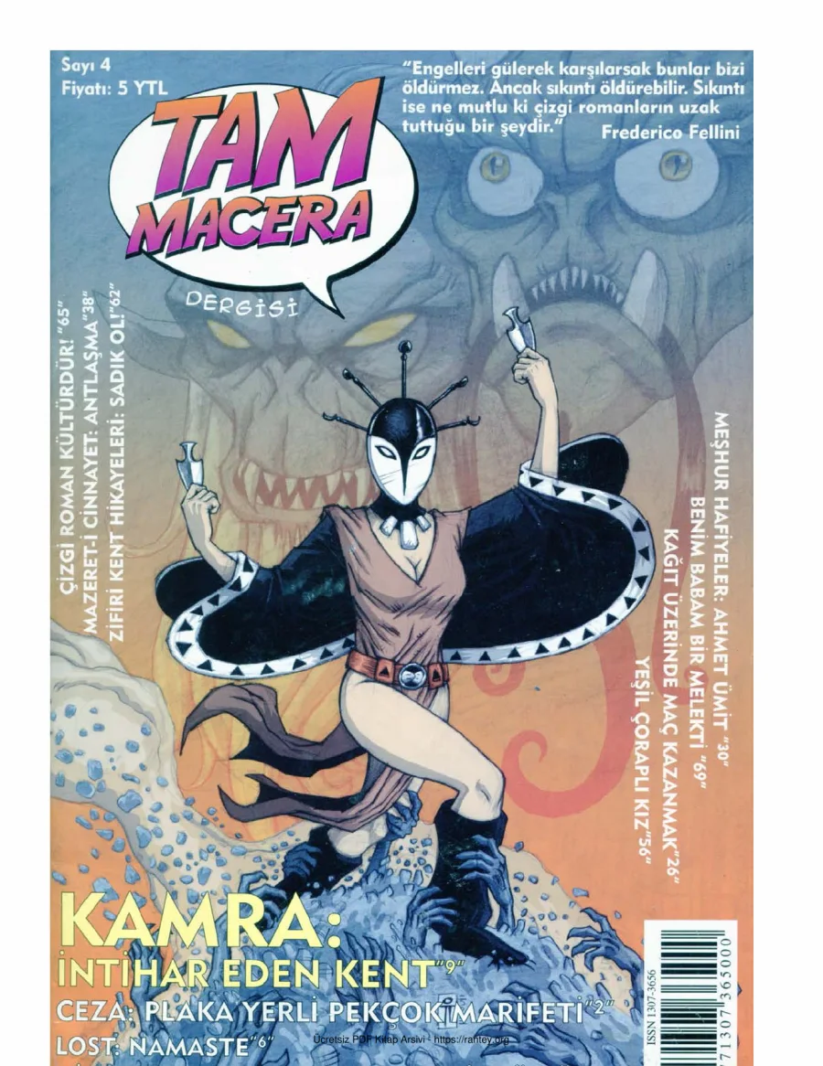 Tam Macera Dergisi Sayı 004 kapak görseli