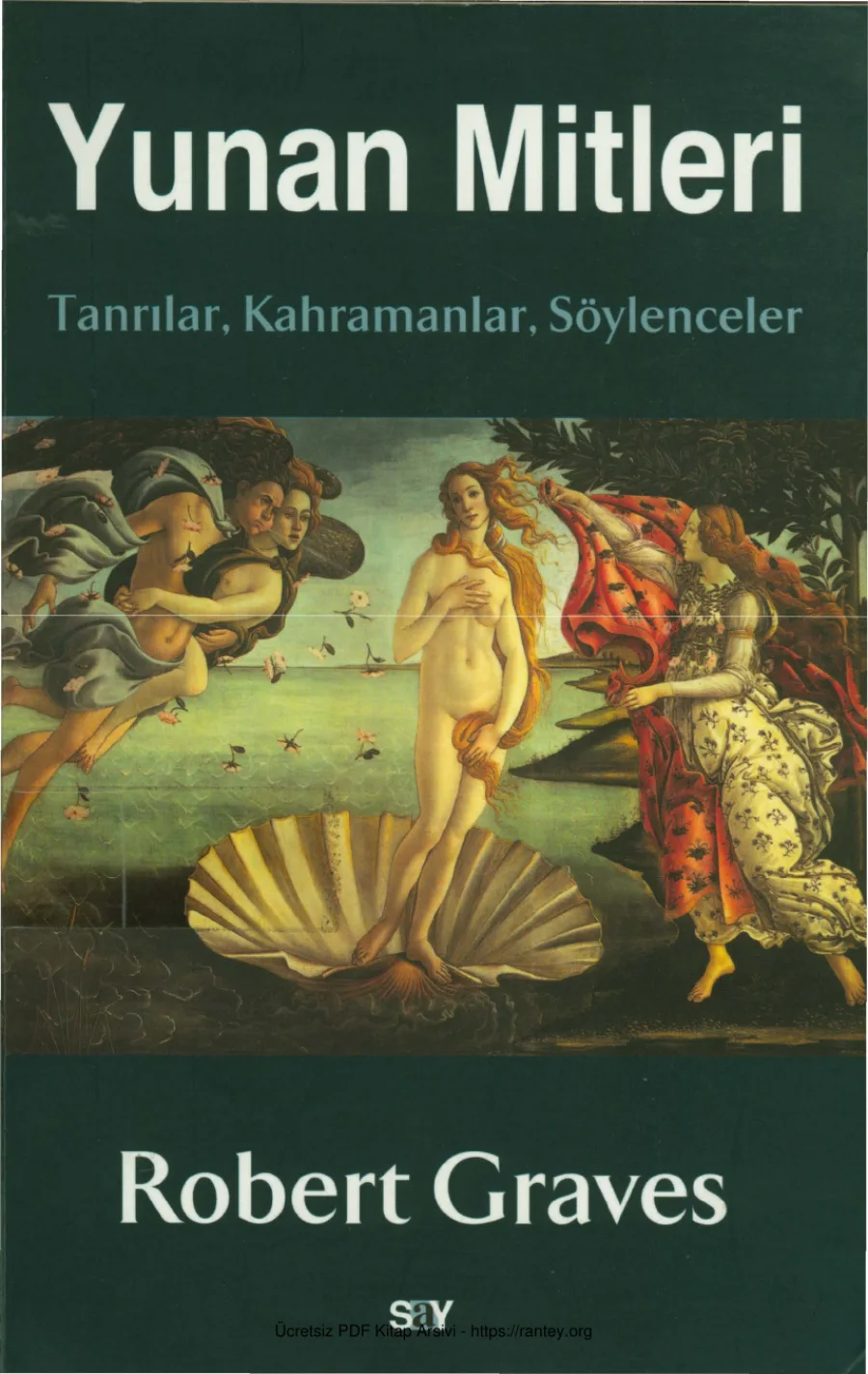 Tanrılar Kahramanlar Söylenceler Robert Graves kapak görseli