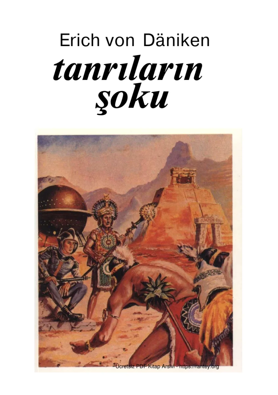 TANRILARIN ŞOKU ERICH VON DANİKEN kapak görseli
