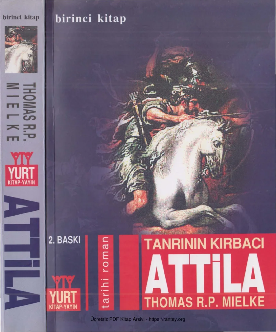 Tanrının Kırbacı Attila 1 kapak görseli