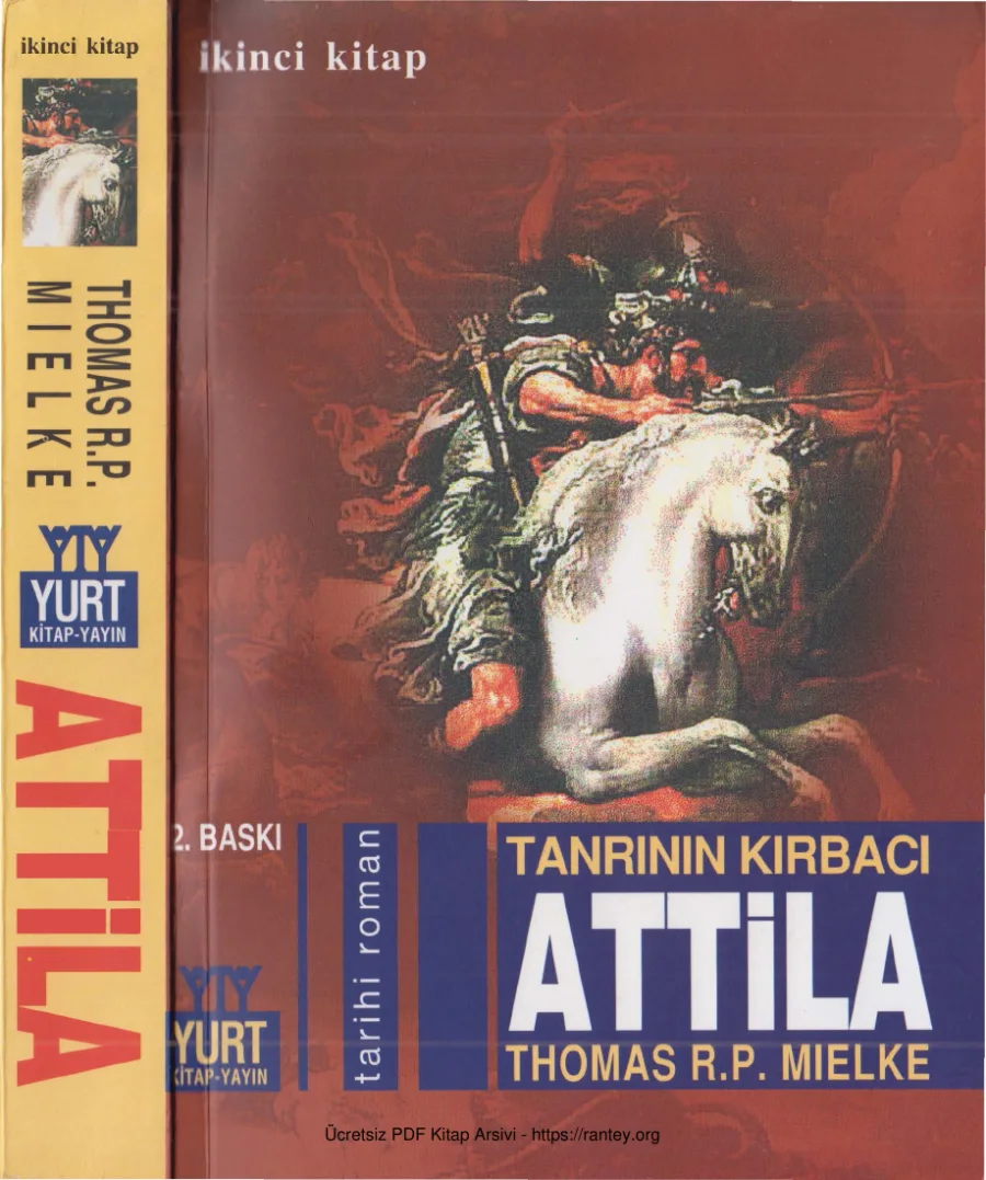 Tanrının Kırbacı Attila 2 kapak görseli