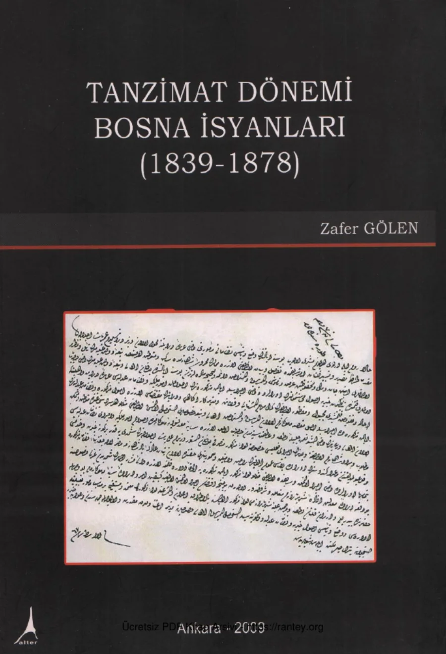 Tanzimat Dönemi Bosna İsyanları 1839 1878 kapak görseli