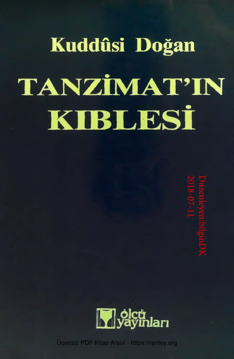 Tanzimatin Kiblesi kapak görseli
