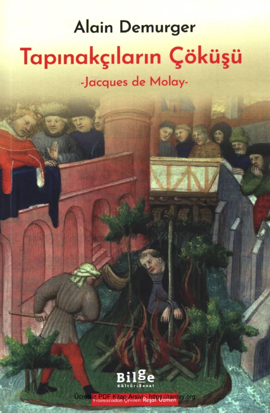 Tapınakçıların Çöküşü Jacques de Molay kapak görseli