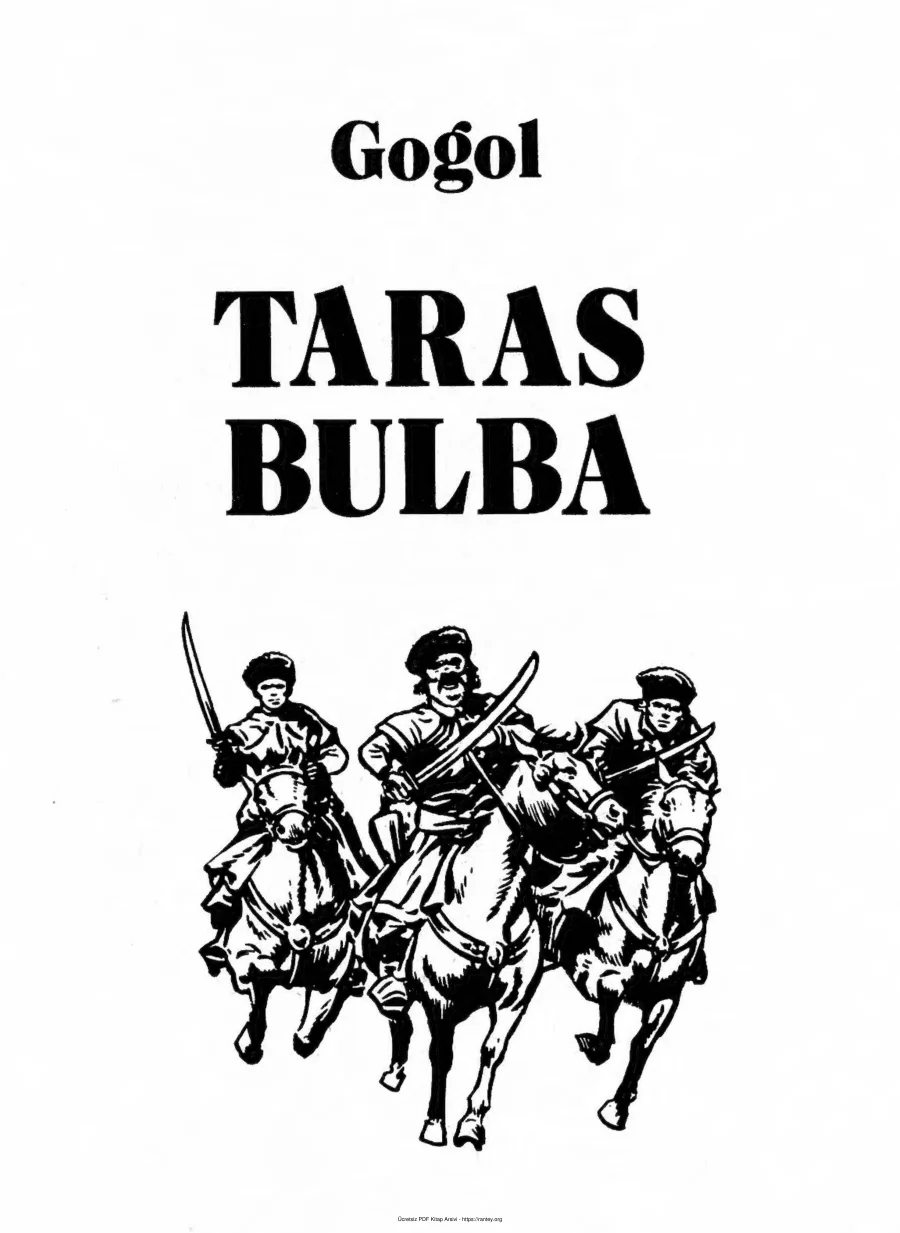 Taras Bulba kapak görseli