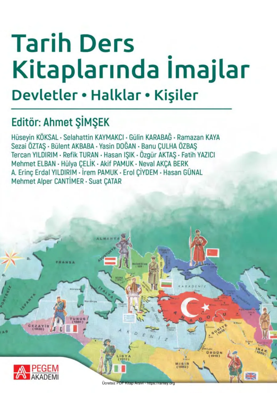 Tarih Ders Kitaplarında İmajlar Devletler Halklar Kişiler Pegem Yayınları kapak görseli