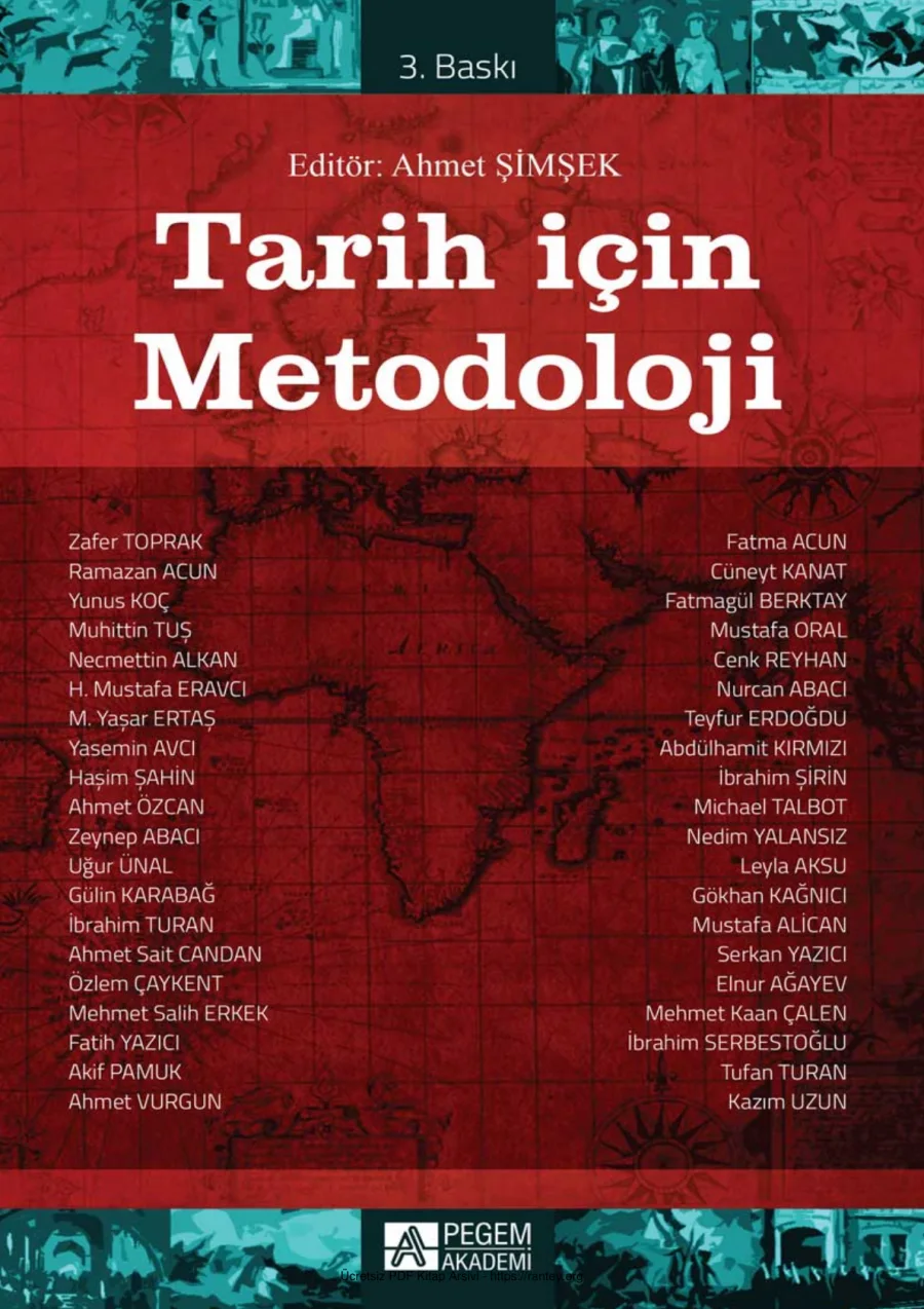 Tarih İçin Metodoloji Pegem Yayınları kapak görseli