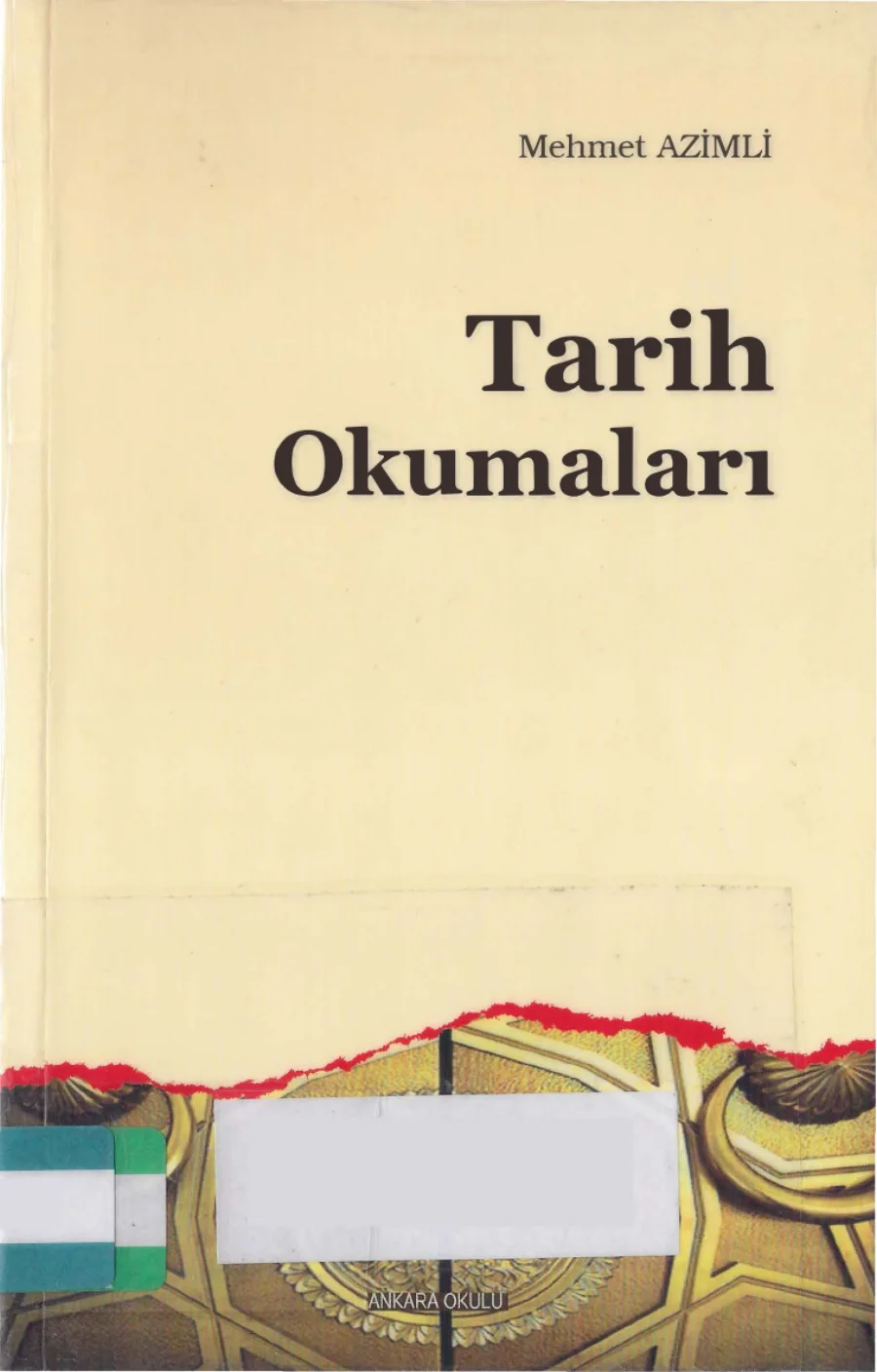 Tarih Okumaları kapak görseli