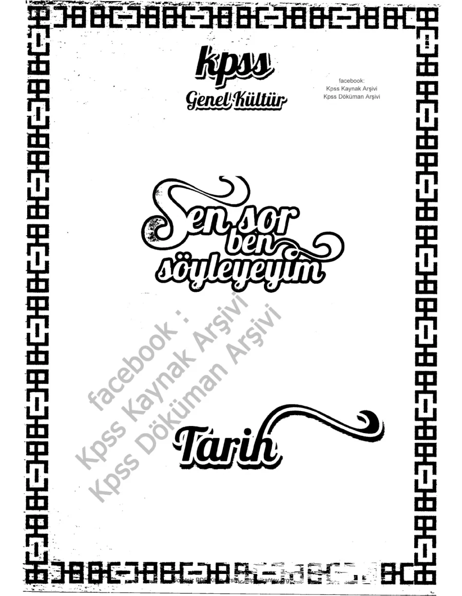 Tarih Sen Sor kapak görseli