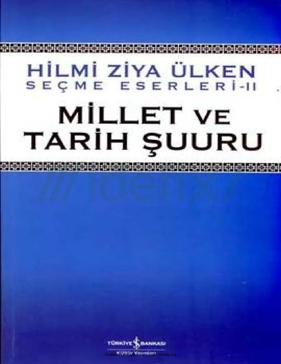tarih Şuuru Hilmi Ziya Ülken kapak görseli