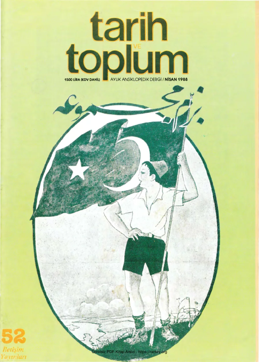 Tarih ve Toplum Sayı 052 kapak görseli