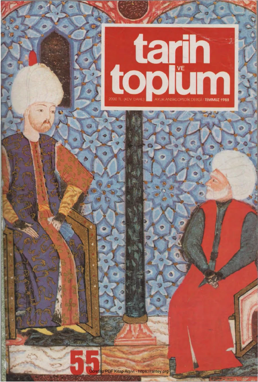 Tarih ve Toplum Sayı 055 kapak görseli