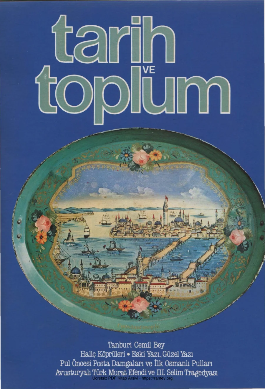 Tarih ve Toplum Sayı 08 Ağustos 1984 kapak görseli