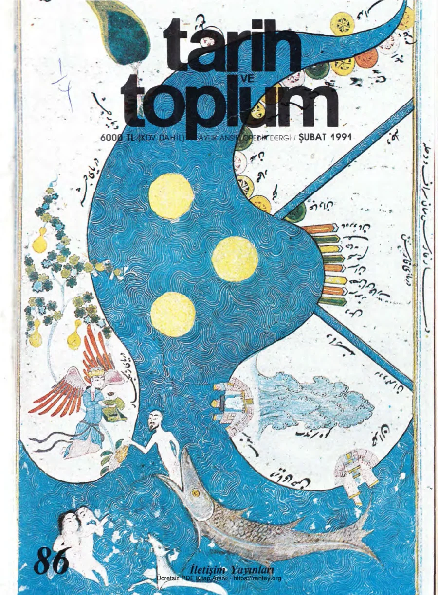 Tarih ve Toplum Sayı 086 kapak görseli