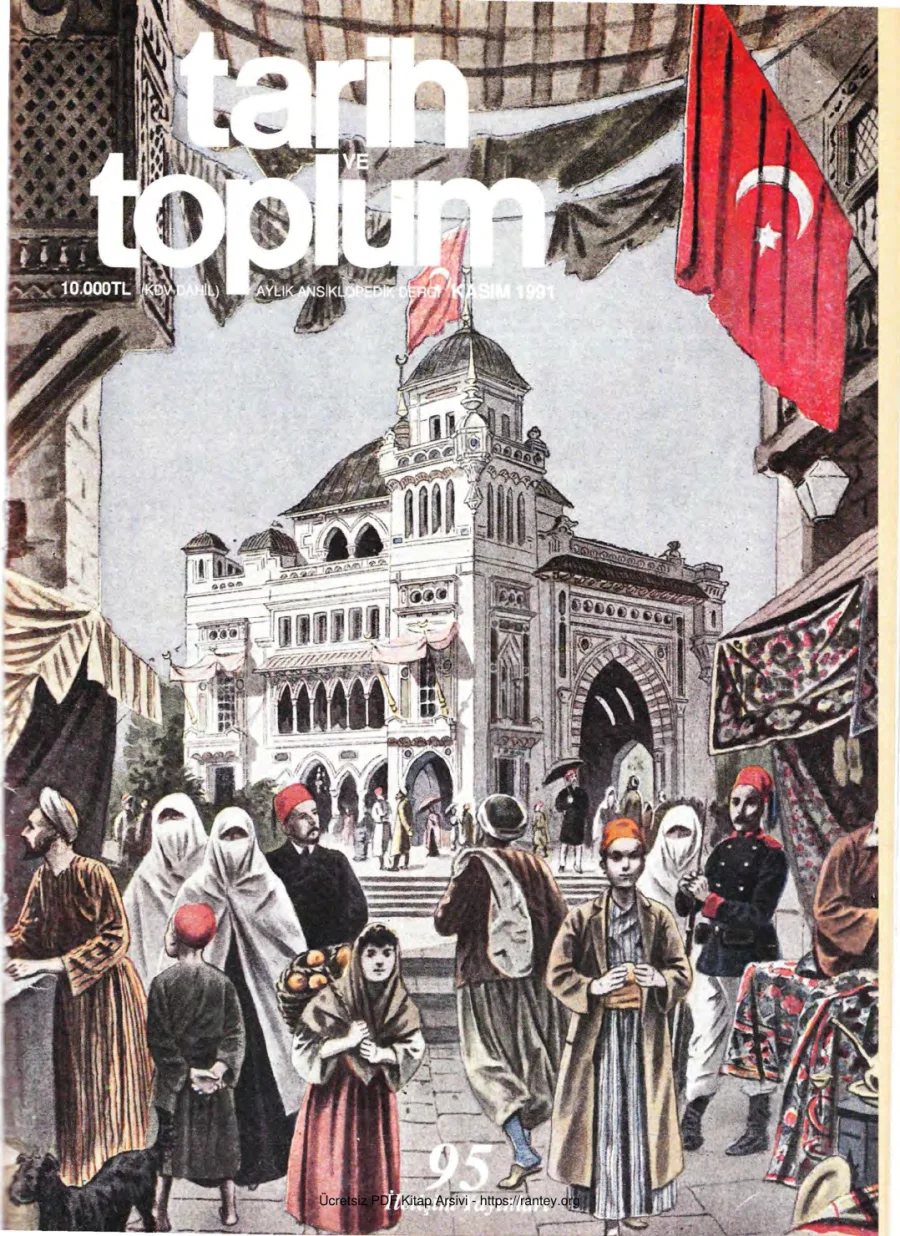 Tarih ve Toplum Sayı 095 kapak görseli