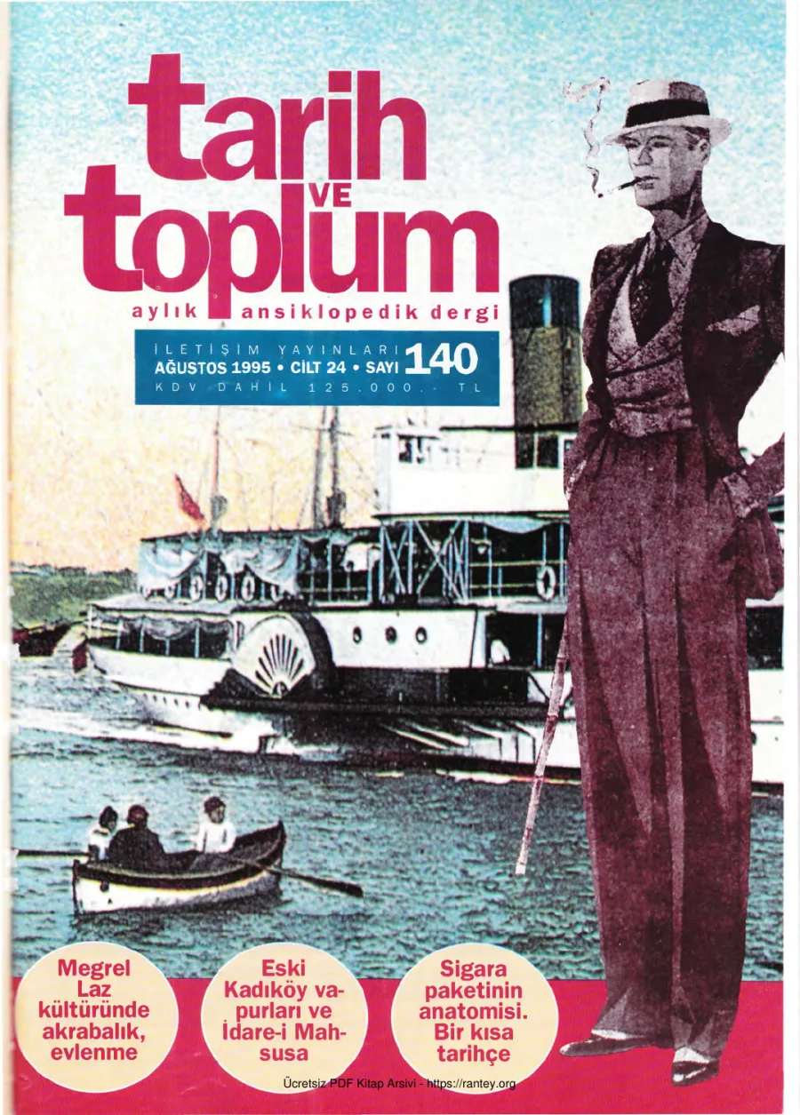 Tarih ve Toplum Sayı 140 kapak görseli