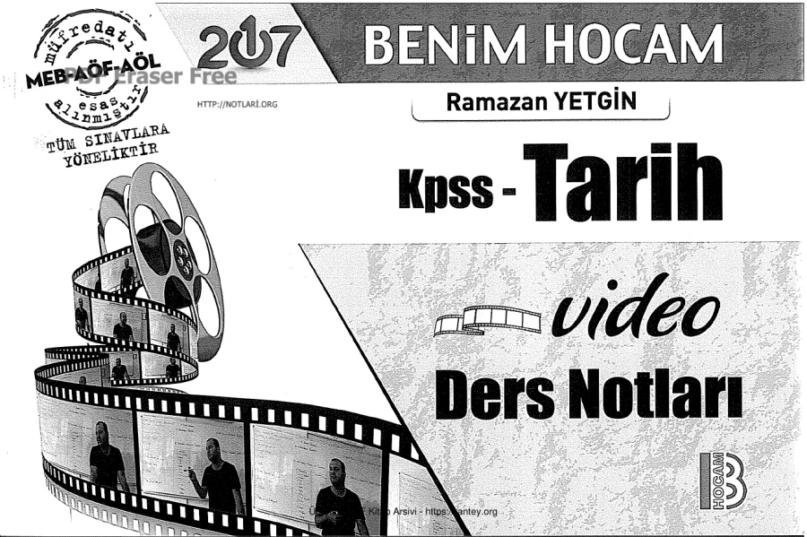 Tarih Video Ders Notlar kapak görseli