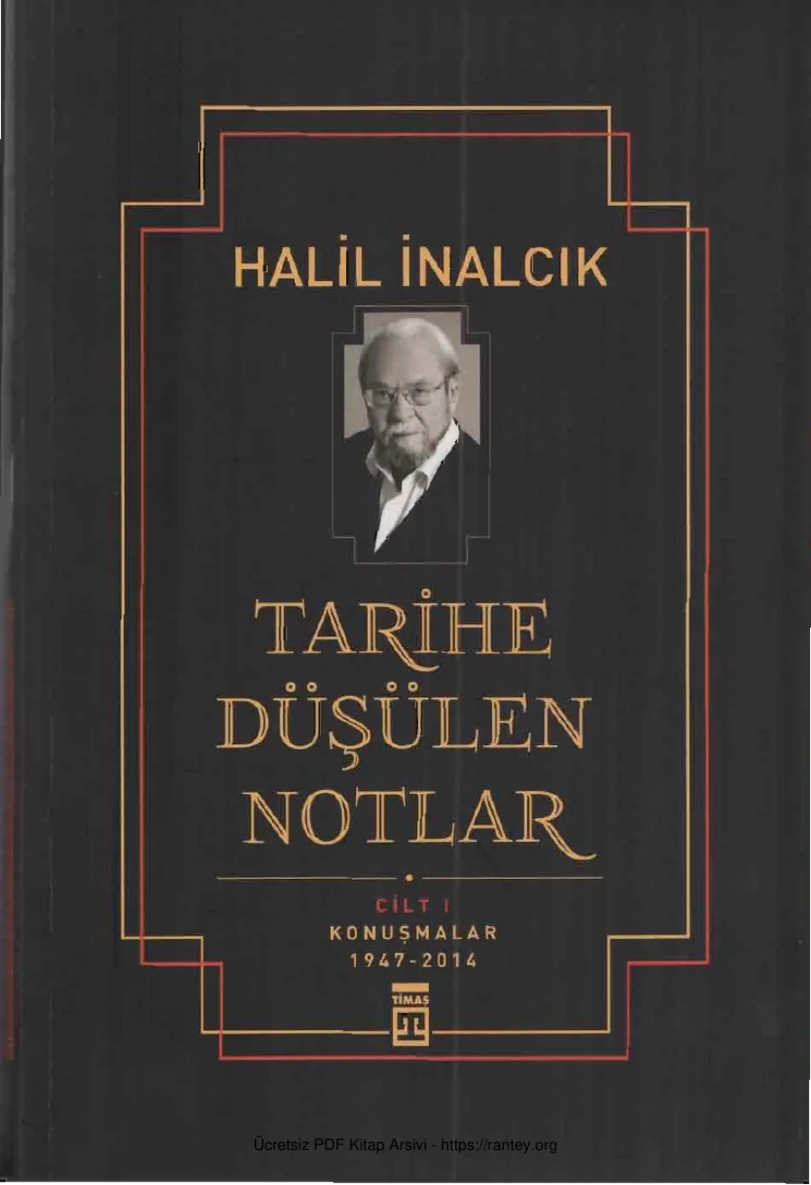 Tarihe Düşülen Notlar 1 kapak görseli
