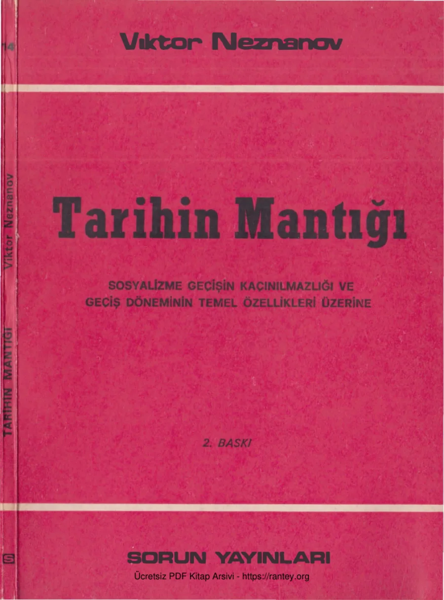 Tarihin Mantığı kapak görseli