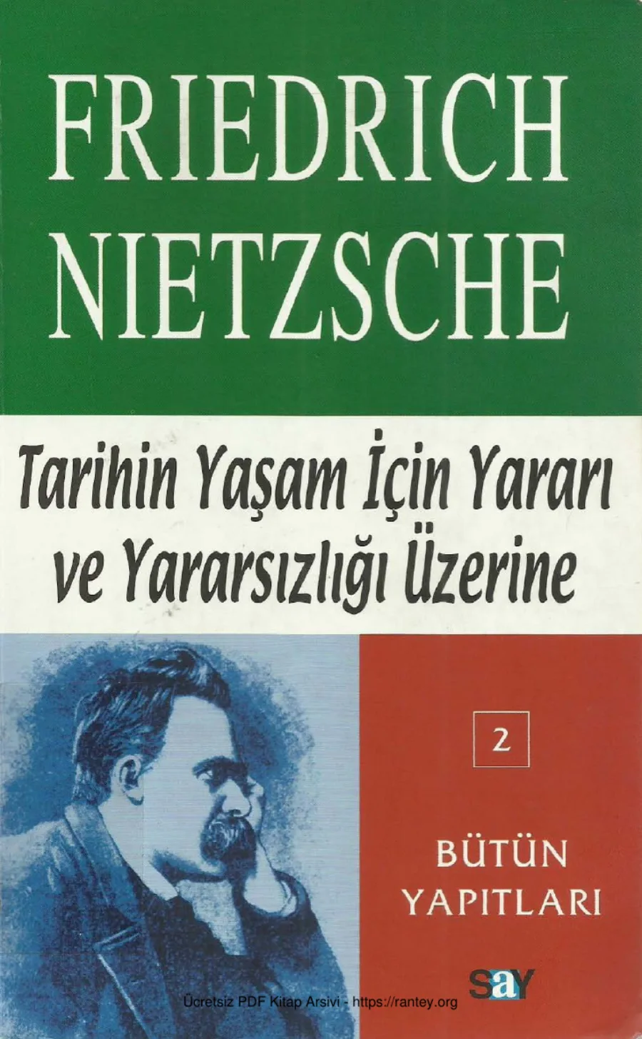 Tarihin Yaşam İçin Yararı ve Yararsızlığı Üzerine kapak görseli