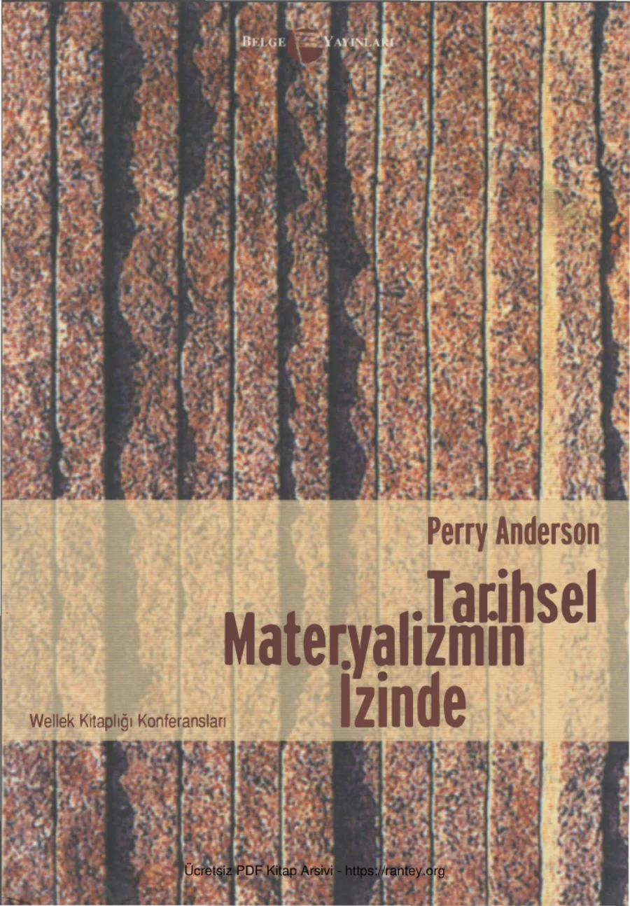Tarihsel Materyalizmin İzinde kapak görseli