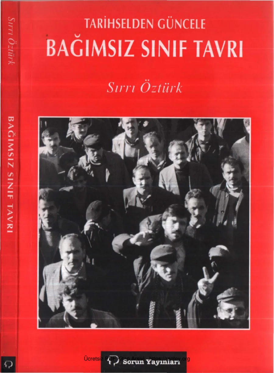Tarihselden Güncele Bağımsız Sınıf Tavrı kapak görseli