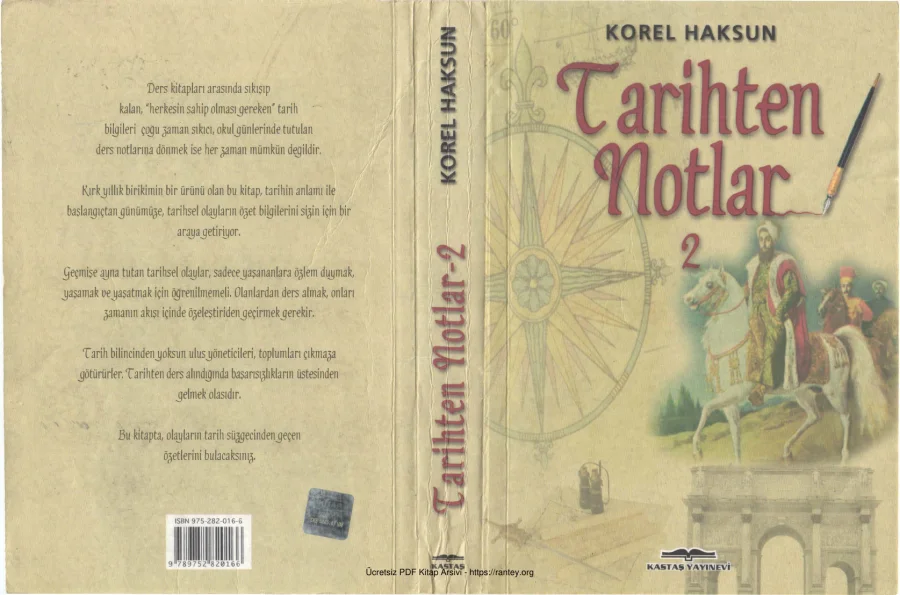 Tarihten Notlar 2 Kastaş Yayınları kapak görseli