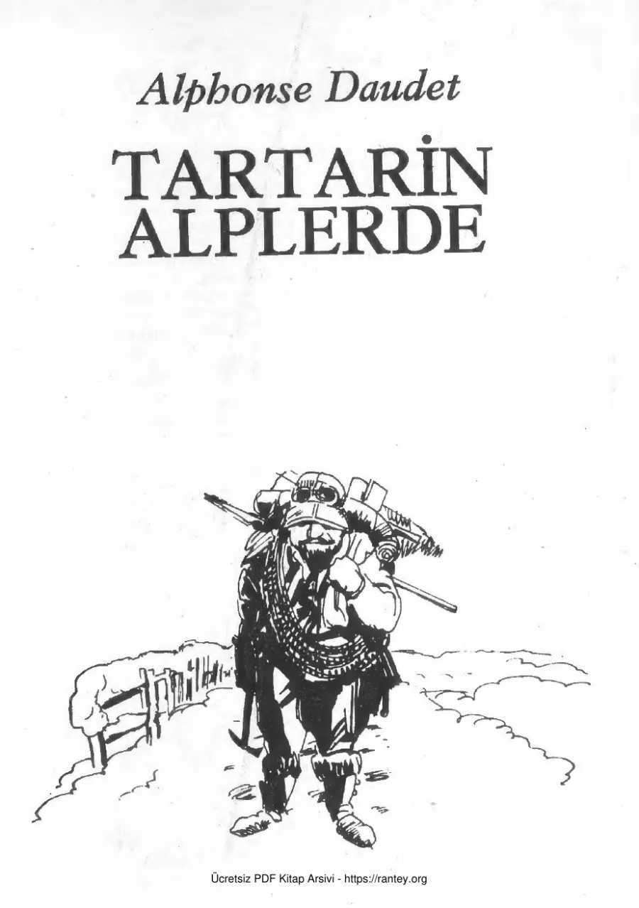 Tartarin Alplerde kapak görseli