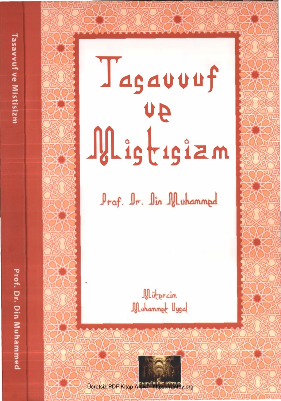 Tasavvuf ve Mistisizm Ravza Yayınları kapak görseli