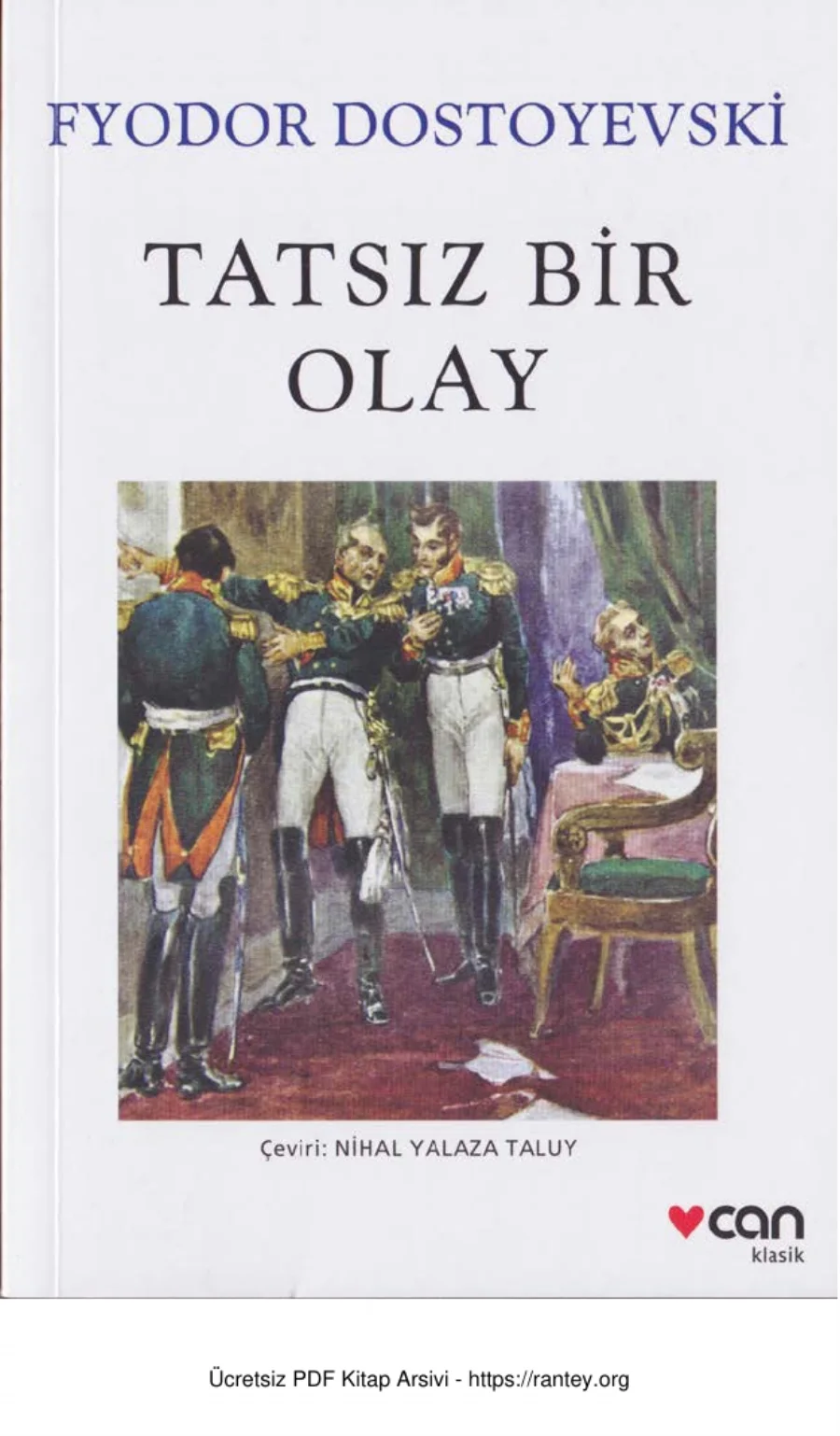 Tatsız Bir Olay kapak görseli