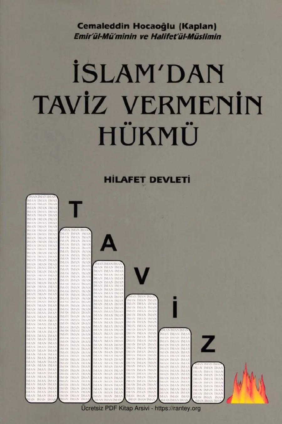 taviz Cemaleddin Hoca Kaplan Ebu Abdulmumin Tekin Mıhçı kapak görseli